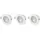 Sygonix Einbauleuchte 3er Set 5,5 W Weiß