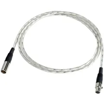 Pro-Ject Audio Systems Connect it Phono E Mini XLR/Mini XLR Elektrisch geschirmte NF-Kabel mit Innenleiter aus OFC-Kupfer 123cm