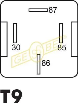 GEBE Relais, Arbeitsstrom 996271
