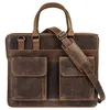 Aktentasche BAGAN, Damen, Gr. B/H/T: 35cm x 30cm x 8cm onesize, braun, Leder, Taschen, echt Leder