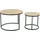 Hela Couchtisch Lindau Braun Eiche 60 x 60 x 45 cm
