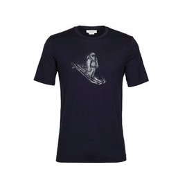 Icebreaker Tech Lite II Skiing Yeti T-Shirt, M