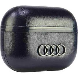Audi Leder Big Logo Airpods Pro 2 Hülle schwarz/schwarz AU-APP2-GT/D3-BK