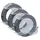 Dymo Junior/Omega Plastik-Prägeband S0847750, 9mm x 3m schwarz