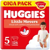 Huggies Little Movers Gr. 5 (11-25 kg) 126 St.