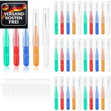 Interdentalbürsten Set 24 Stück 3-in-1 für optimale Zahnzwischenraumreinigung
