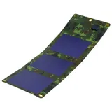 Solarpanel flexibel 3W PowerNeed, Wasserdicht Klappbar USB 0.6A, Tarnung, s3W1C