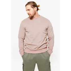 Hoodie Herren warm Baumwollgewebe - braun, braun|rosa, S