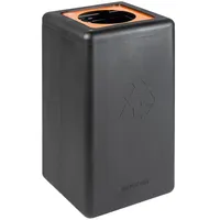 ReinigungsBerater BrickBin Plastik, aus recyceltem Kunststoff, 65 Liter, quadratisch,