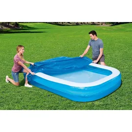BESTWAY Poolabdeckung blau 262 x 175 cm
