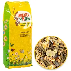 deuka Knabbermann Nagermüsli Kaninchenfutter & Nagerfutter, 5kg