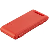 Relaxdays Bördelwerkzeug 5-16 mm, inklusive Rohrschneider & Koffer, für Kupfer- & Aluminiumrohre, silber/schwarz/rot