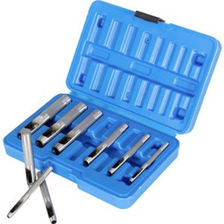 Locheisen-Set 9-teilig Hand-Schrauber