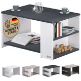 CASARIA Santa Cruz Grau Eiche 90 x 47,5 x 59 cm