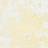 Tadessi Tapete Blumen Florentin M1 No 2163 Vliestapete Gold Weiß Floral Abstrakt