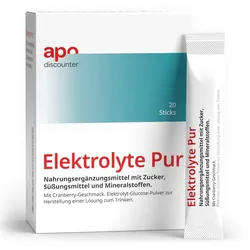 Elektrolyte Pur Sticks von apodiscounter