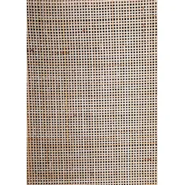 GUTMANN FACTORY Highboard GUTMANN FACTORY "Linus", schwarz (natur, schwarz), B:80cm H:137cm T:42cm, Massivholz, Sideboards, Highboard, Stauraumschrank mit Front aus Rattangeflecht, Breite 80 cm