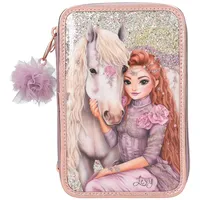 DEPESCHE 3-Fach Federtasche VIVA VIOLET