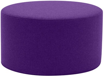 Softline Hocker Drum lila, Designer Softline Design Team, 30 cm