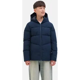 JACK & JONES Regular Fit Steppjacke mit Logo-Print Modell Global Marine, 152