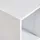 Beliani Waschbeckenunterschrank 80 x 28 x 40 cm Weiß