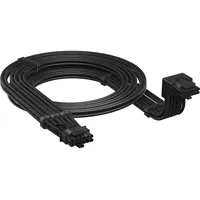 Corsair PSU Cable - 12+4-Pin 12V-2x6 Cable, schwarz, 90°
