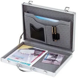 Jüscha Alumaxx Attaché-koffer Minor, silber