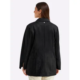 sheego Blazer Schwarz 46
