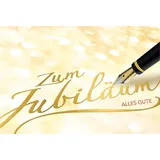 Bsb Karte zum Jubiläum - Karte Jubiläum mit Text-Motiv - liebevolle Karte zum Dienstjubiläum oder Firmenjubiläum - Glückwunschkarte Jubiläum - Karte Jubiläum in 11,5 x 17 cm