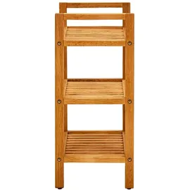 vidaXL Schuhregal 50 x 27 x 60 cm Eiche braun