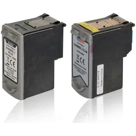 Tintencenter PG-37 schwarz + CL-38 CMY