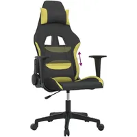 vidaXL Gaming-Stuhl Schwarz und Hellgrün