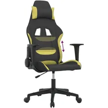 vidaXL Gaming-Stuhl Schwarz und Hellgrün