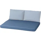 MADISON N.Y Madison Palettenauflage Outdoor Panama Safier Blau 120 cm x 80 cm