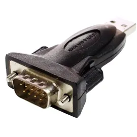 PremiumCord USB 2.0 - RS 232 Kurzadapter, bis zu 1Mbit/s, Chipsatz FTDI