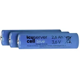 ICU CellPower Blau Spezial-Akku Li-Ion 2600 mAh 1.2V 1St.