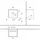 Villeroy & Boch Subway 3.0 Waschtisch mit Unterschrank, 1 Auszug,
