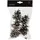 Christmas Decorations Tannenzapfen Naturzapfen 5er Set beschneit
