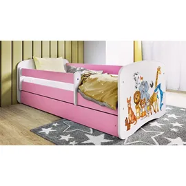 raumhirsch furniture Kinderbett Raumhirsch 80 x 180 cm Holzwerkstoff rosa