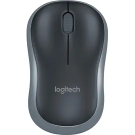 Logitech M185 mouse Ambidextrous RF (Kabellos), Maus, Grau
