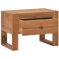 VidaXL Nachttisch 50x30x35 cm Teak Massivholz