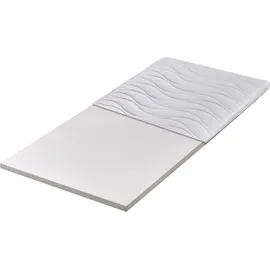 Betten-ABC Kaltschaumtopper mittelfest 140 x 200 cm weiß