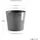 ecopot Amsterdam Mini Ø 17 x 15 cm Grau