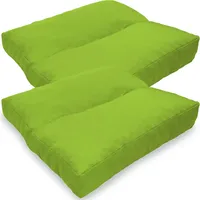 Nyvi Loungekissen SunLounge Outdoor 50x50 cm Grün 2er Set