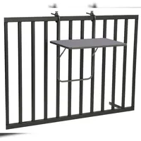 BEST Freizeitmöbel Boy Gartentisch 60 x 40 x 5 cm Anthrazit