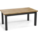 WFL GROUP Lancelot 160 x 76 x 80 cm Eiche braun