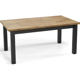 WFL GROUP Lancelot 160 x 76 x 80 cm Eiche braun