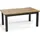 WFL GROUP Lancelot 160 x 76 x 80 cm Eiche braun