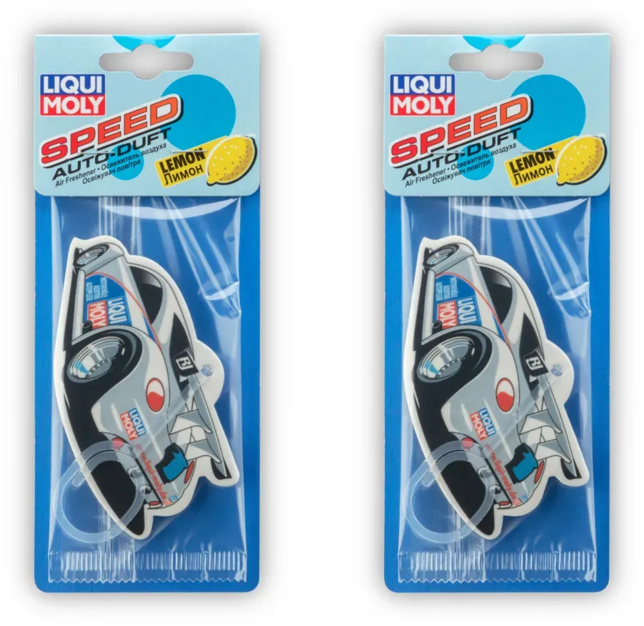 2x LIQUI MOLY 1661 Lufterfrischer Auto Duft Speed lemon Duft