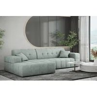 Fun Möbel Ecksofa Designersofa NANCY in Stoff Perfekt Harmony